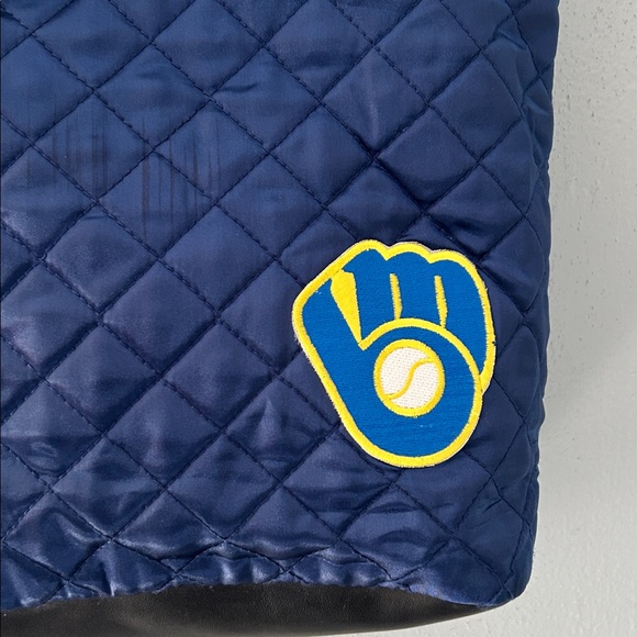 Vintage Milwaukee Brewers Quilted Tote Bag - Picture 3 of 14